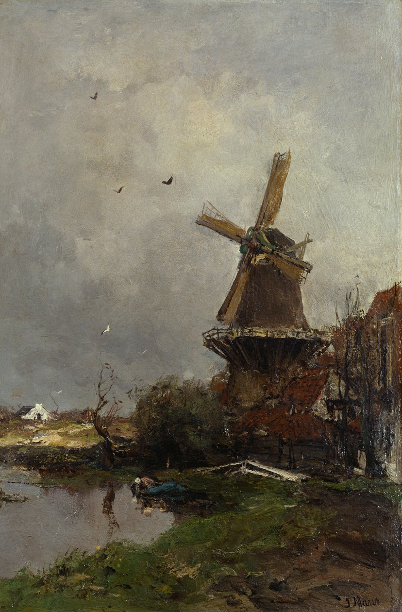 Moulin à vent - Jacob Henricus or Hendricus Maris