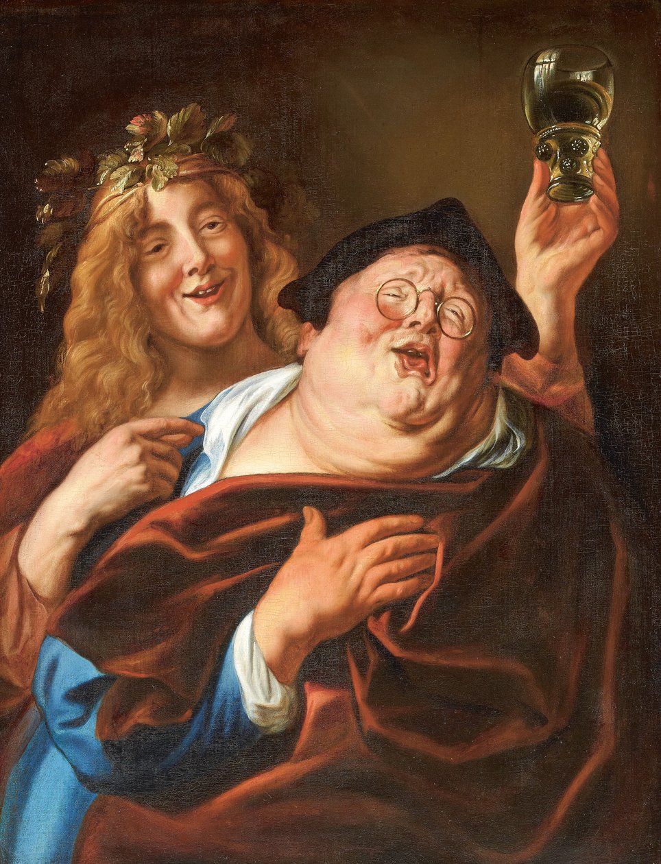 Bacchus et un suiveur, après 1645 - Jacob Jordaens