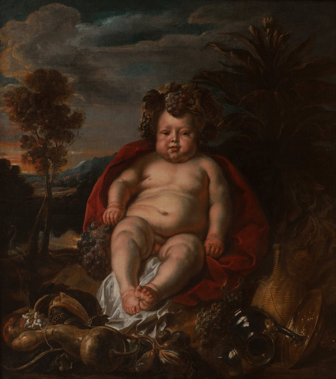 Bacchus enfant - Jacob Jordaens