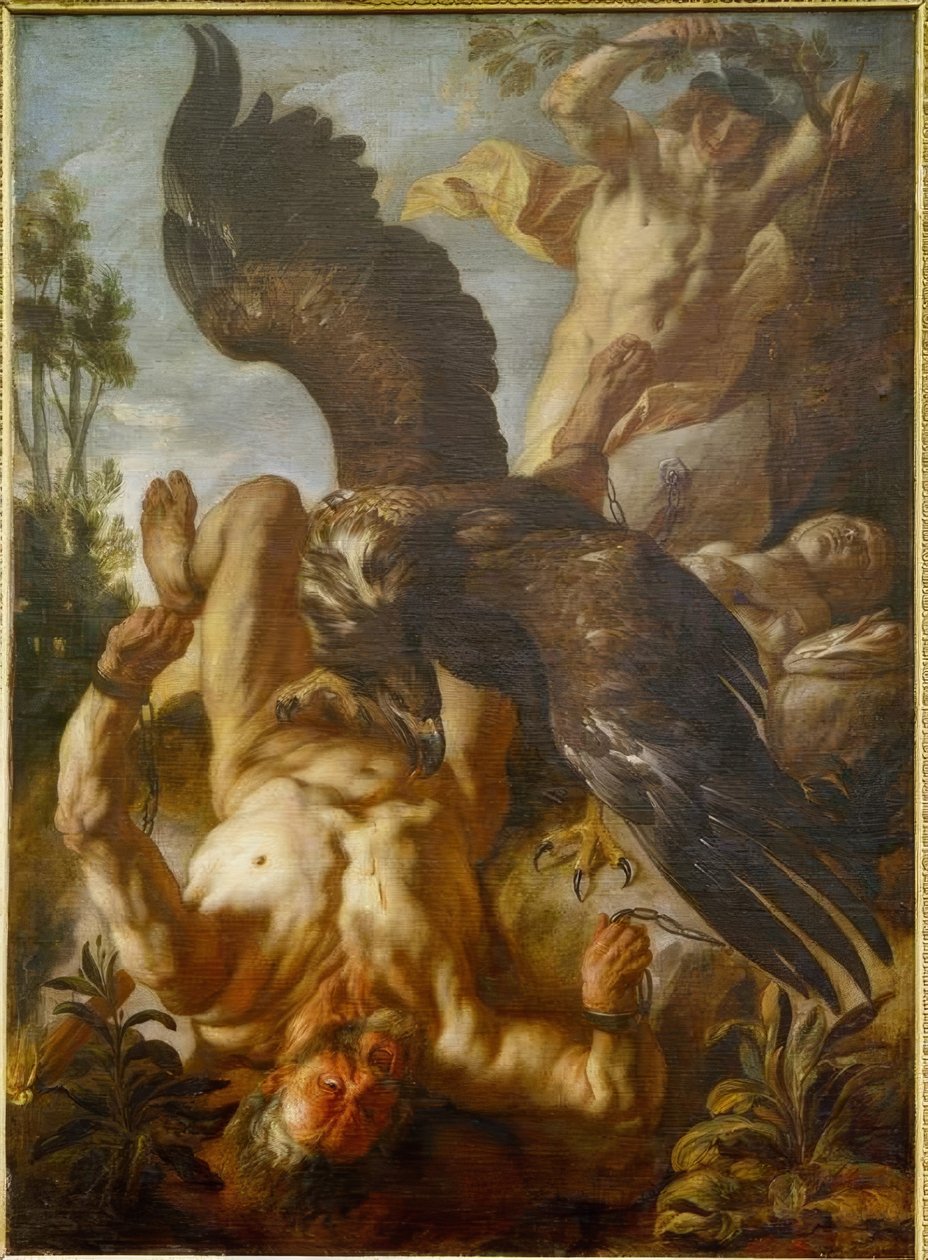 Prométhée enchaîné - Jacob Jordaens