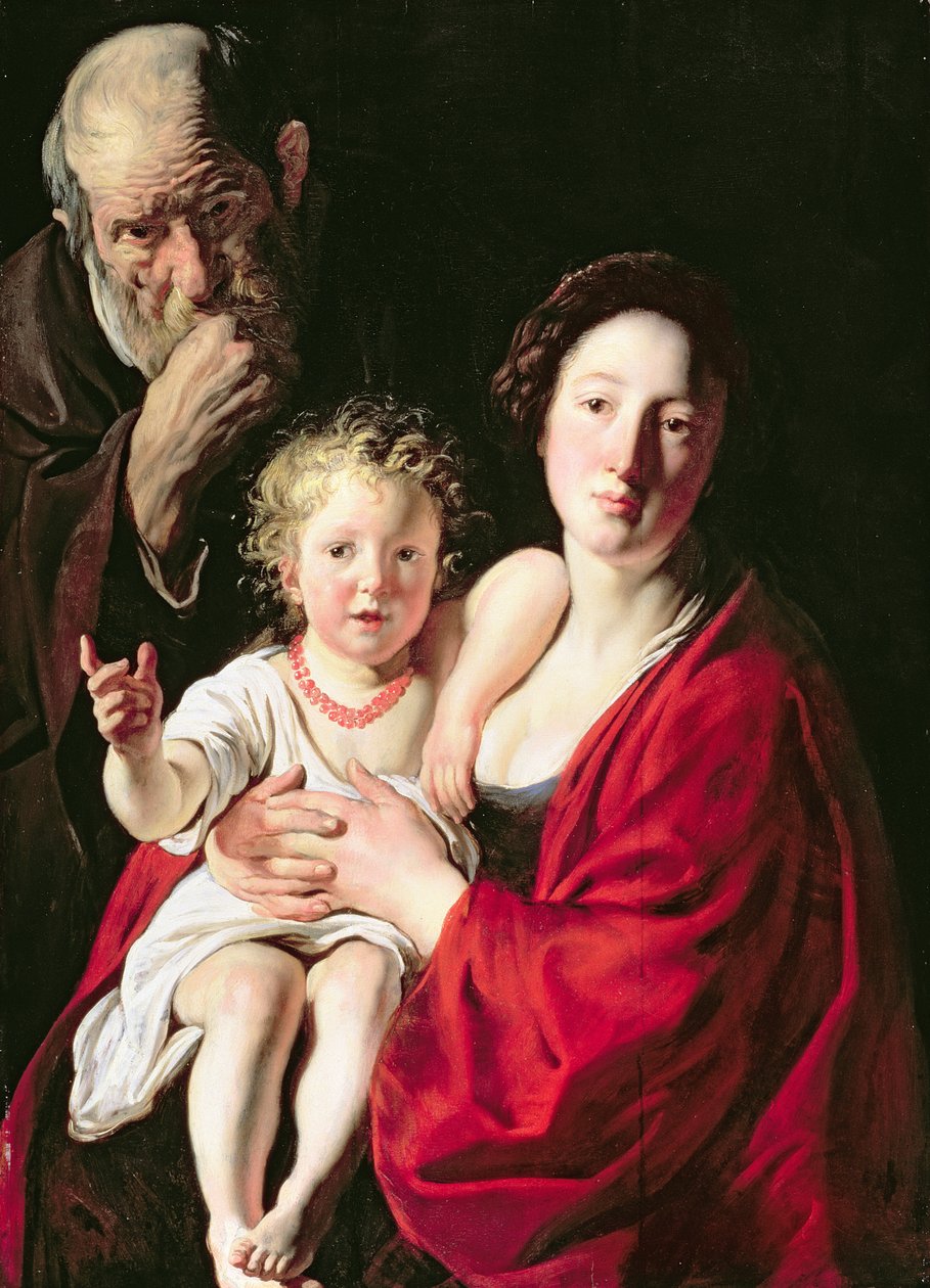 Sainte Famille - Jacob Jordaens