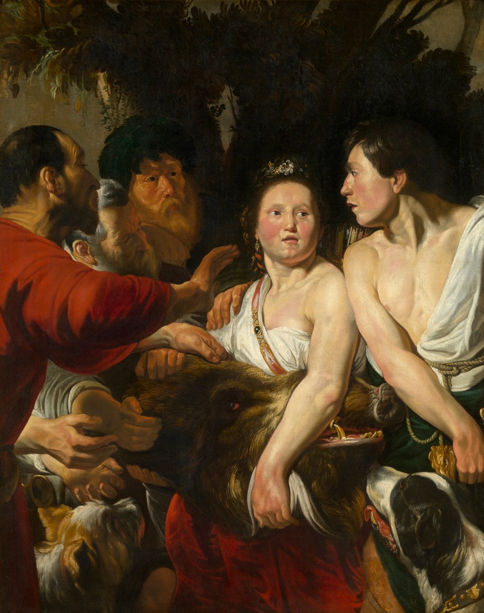 Méléagre et Atalante - Jacob Jordaens