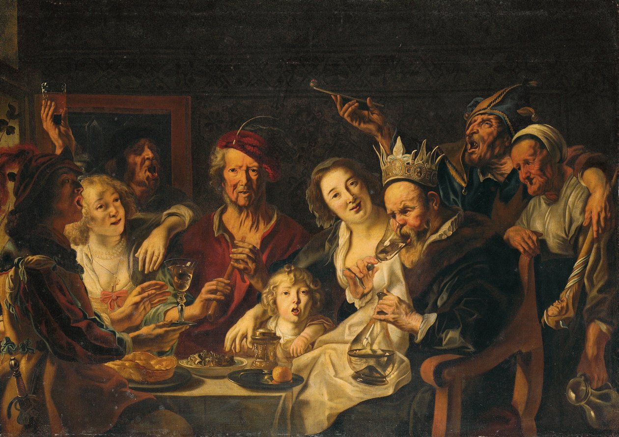 Le Roi boit - Jacob Jordaens