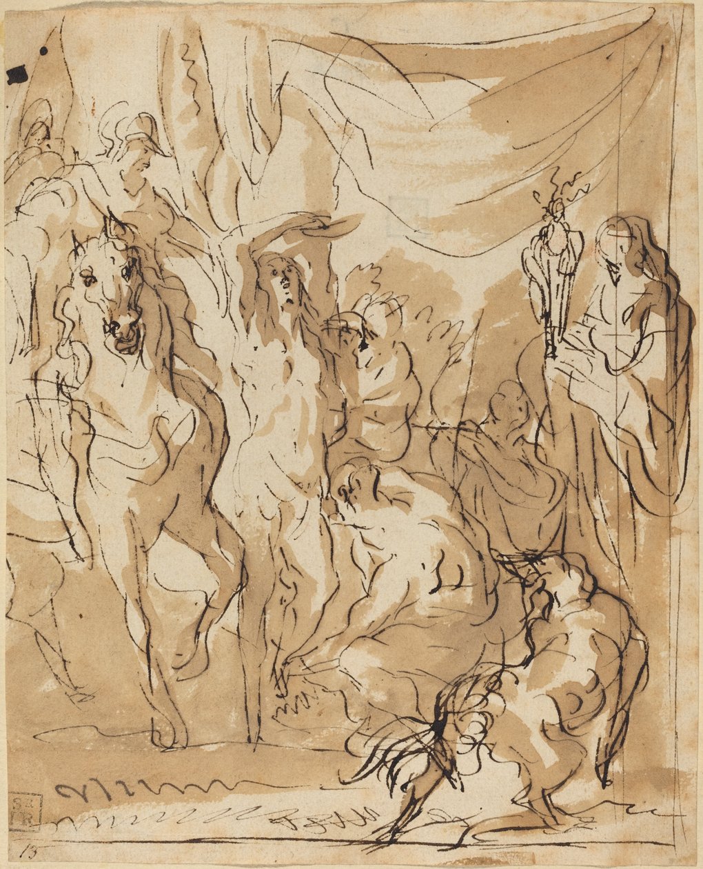 Le Martyre de Saint Sébastien - Jacob Jordaens