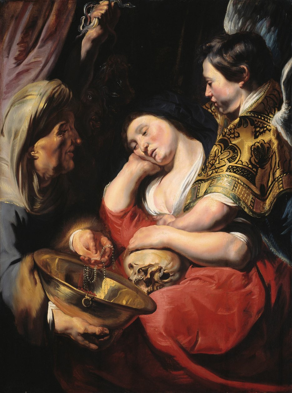 La tentation de la Madeleine - Jacob Jordaens