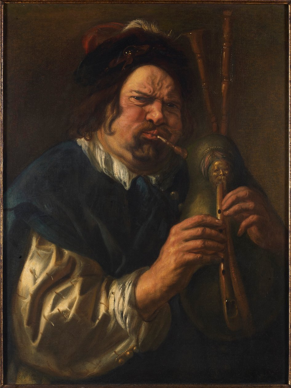 Le joueur de cornemuse, 1638-1640 - Jacob Jordaens