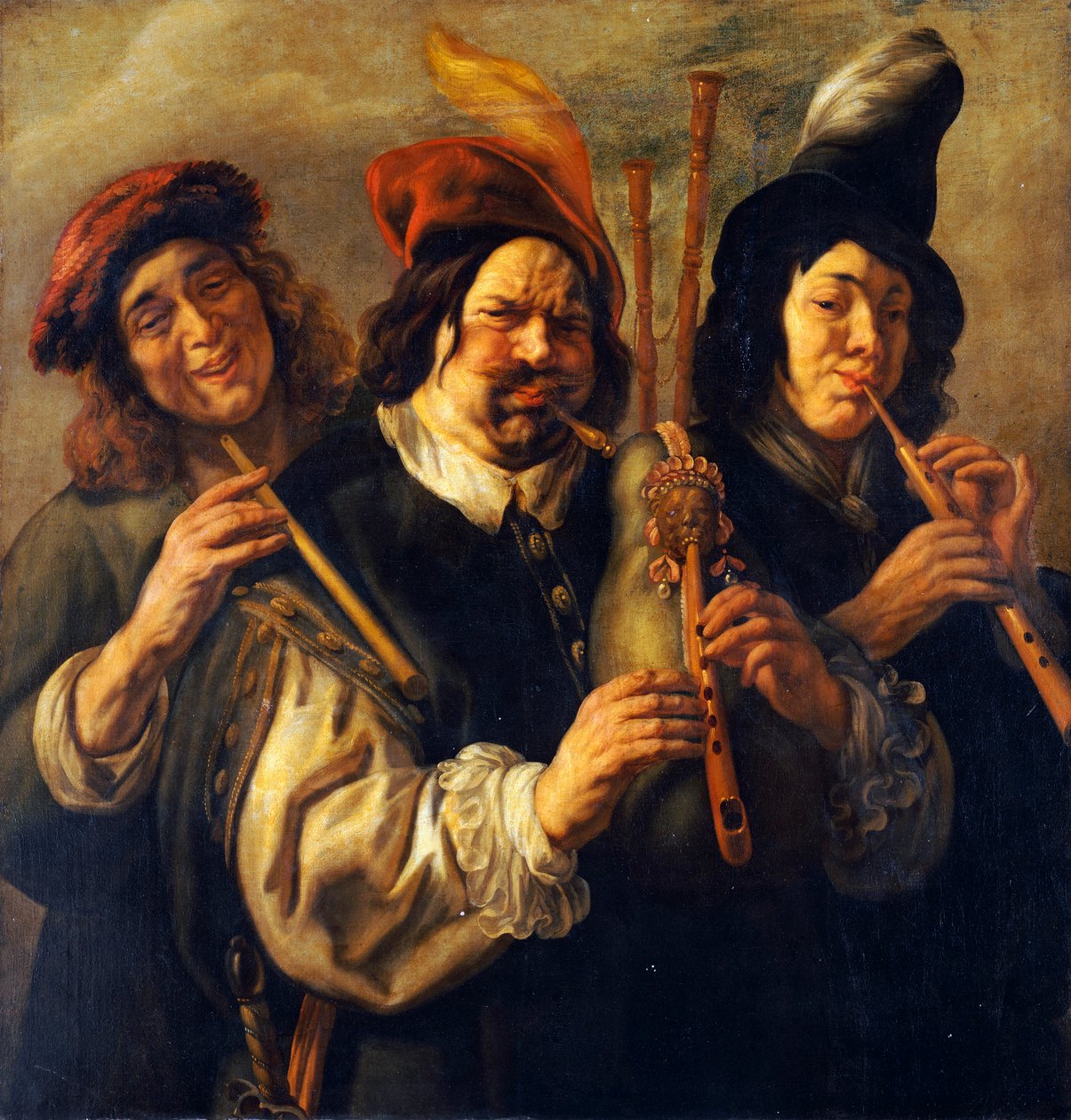 Trois musiciens - Jacob Jordaens