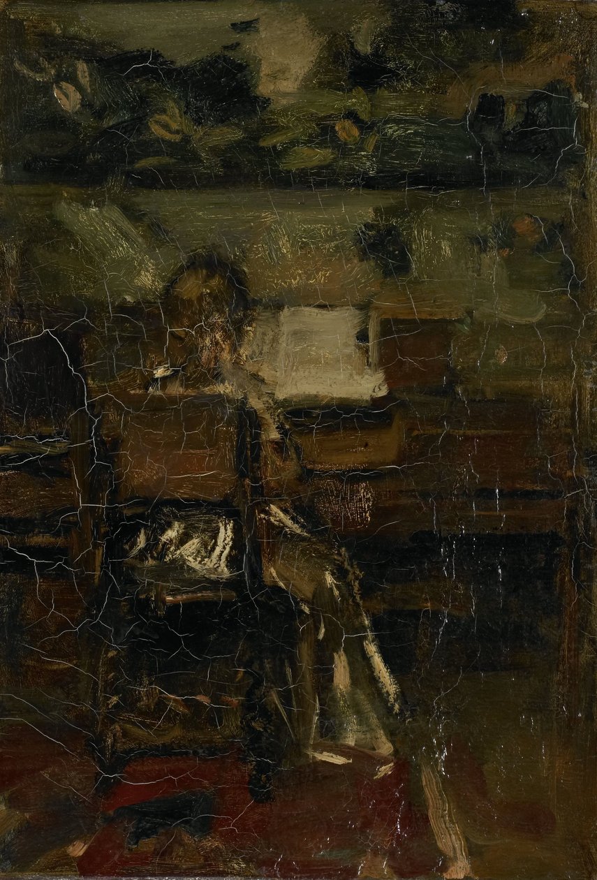 Fille au piano - Jacob Maris