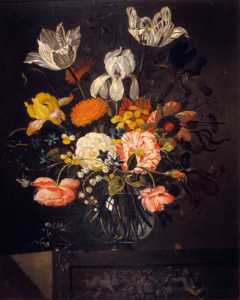 Nature morte avec des fleurs - Jacob Marrel