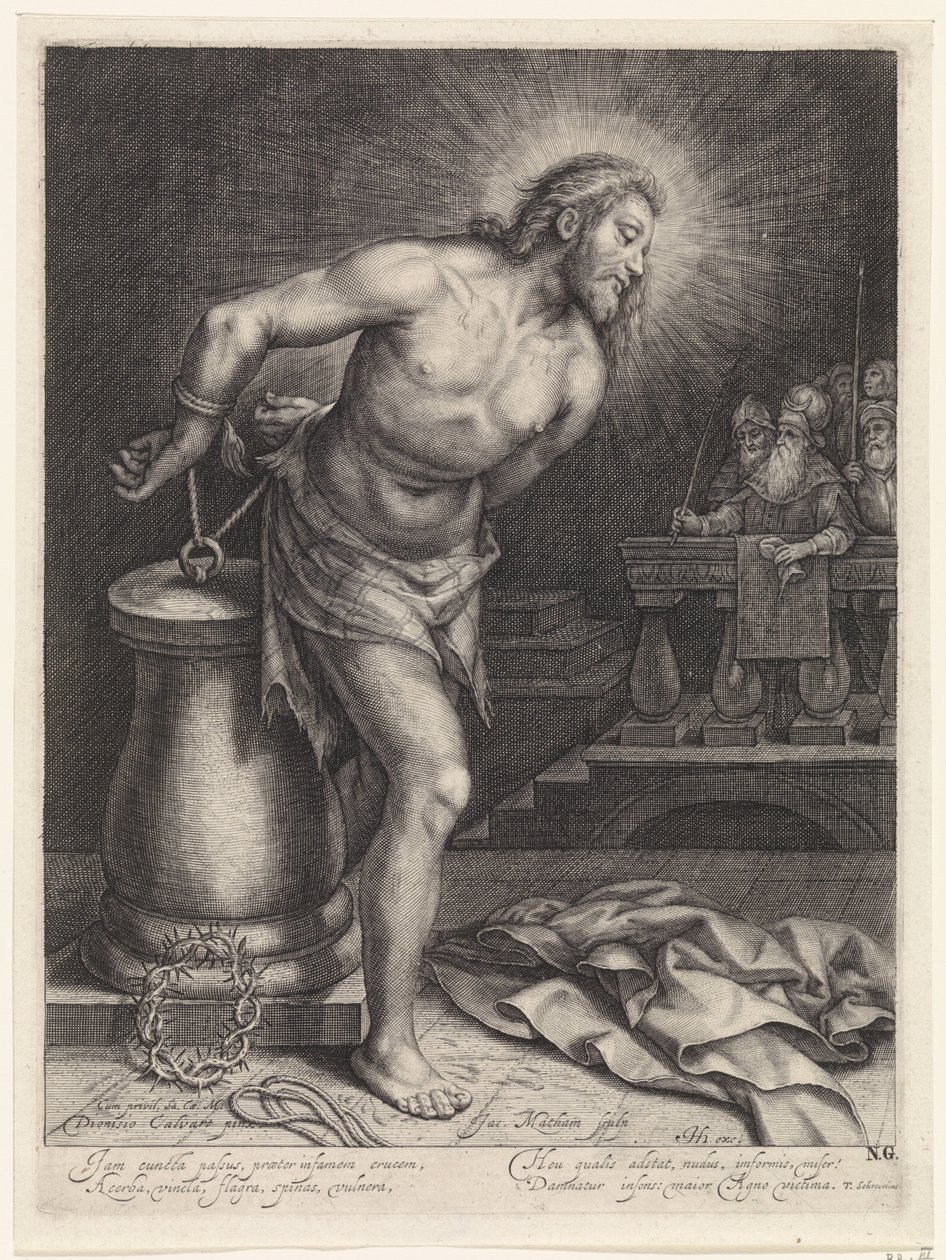 Christ à la colonne - Jacob Matham