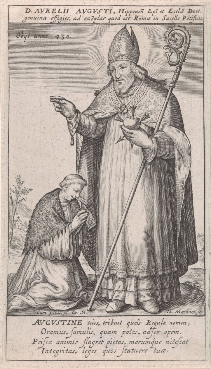 Saint Augustin - Jacob Matham