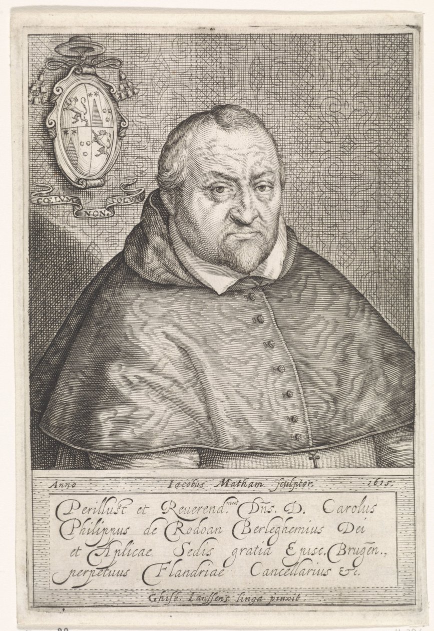 Portrait de Karel Philips de Rodoan - Jacob Matham