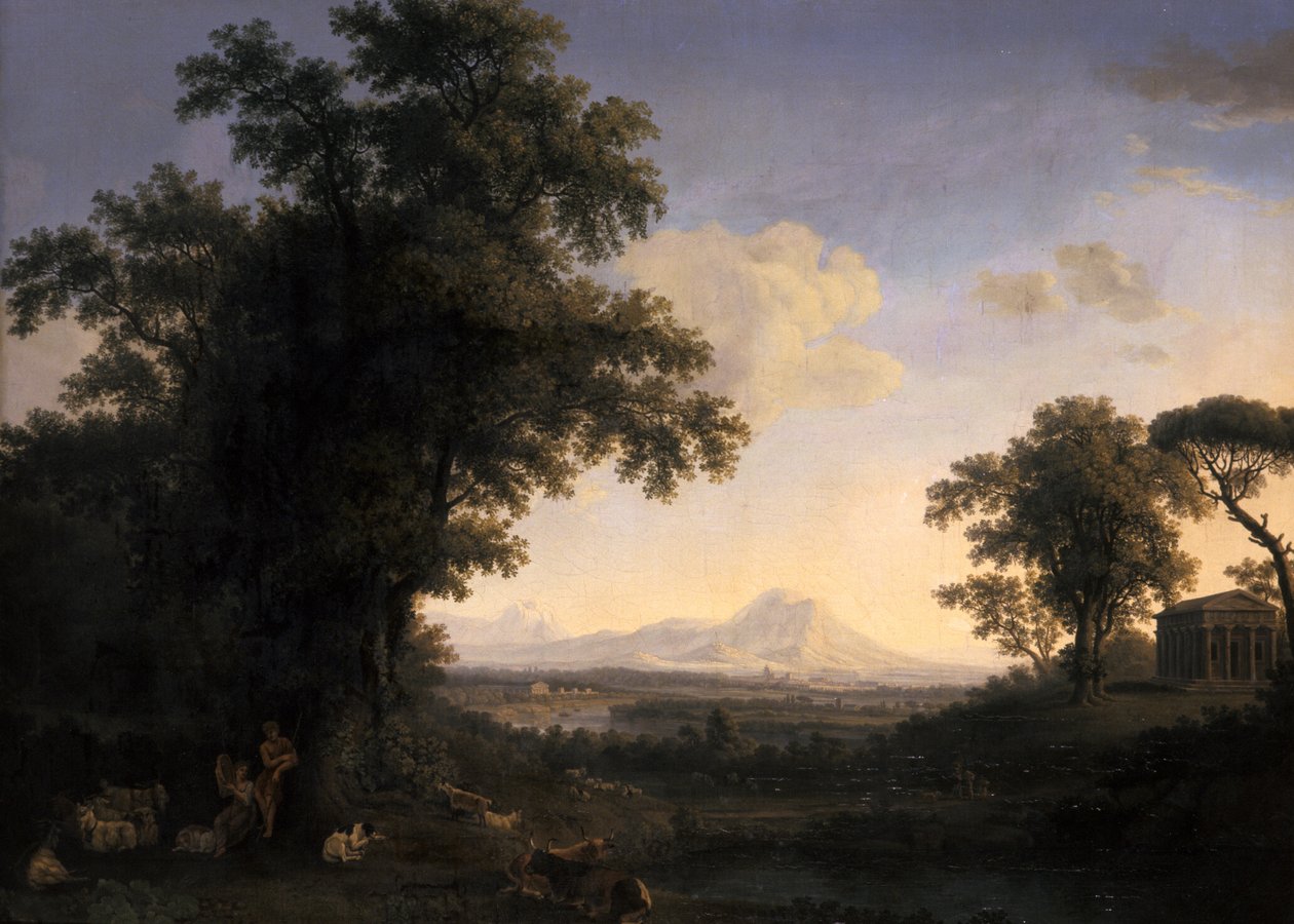 Paysage arcadien, 1829 - Jacob Philippe Hackert