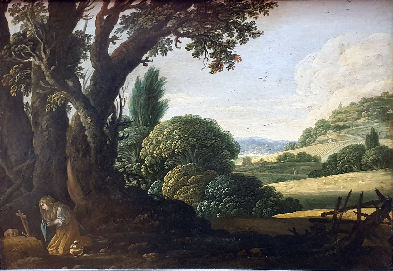 Paysage avec Magdalena pénitente ; Kat.Nr. 1973 - Jacob Symonsz Pynas or Pinas