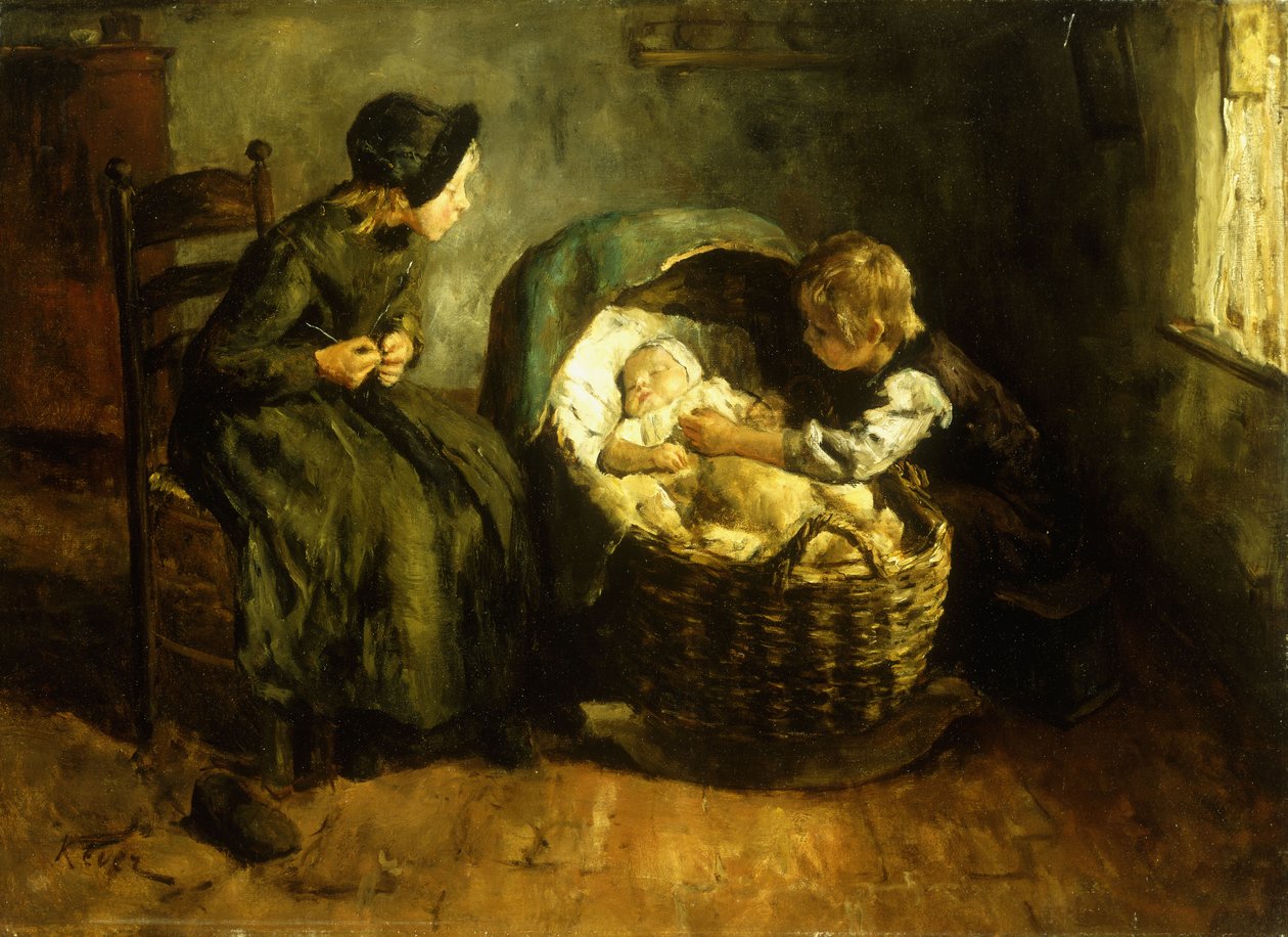 Surveiller le bébé - Jacob Simon Kever