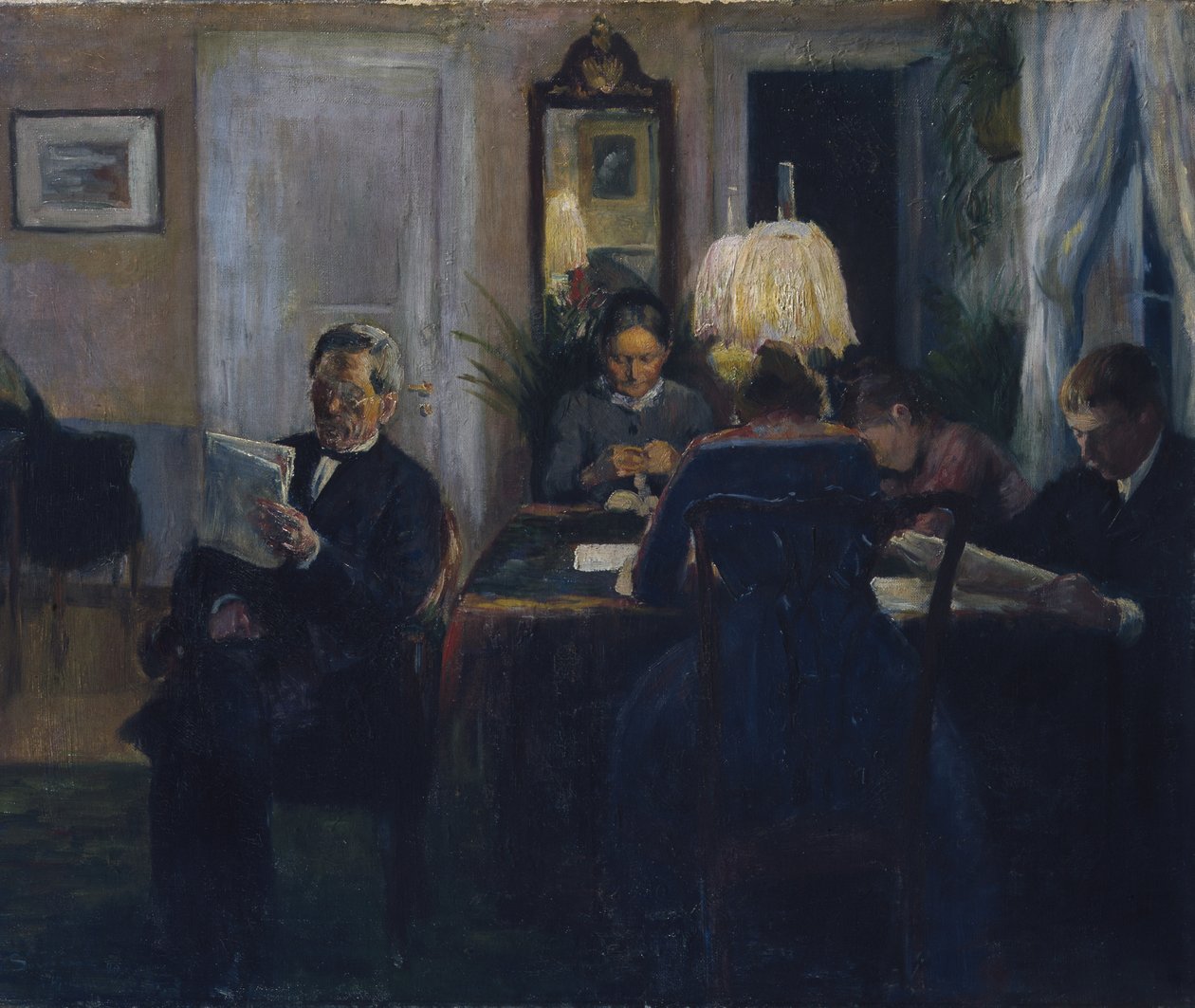 À la lumière de la lampe - Jacob Sømme