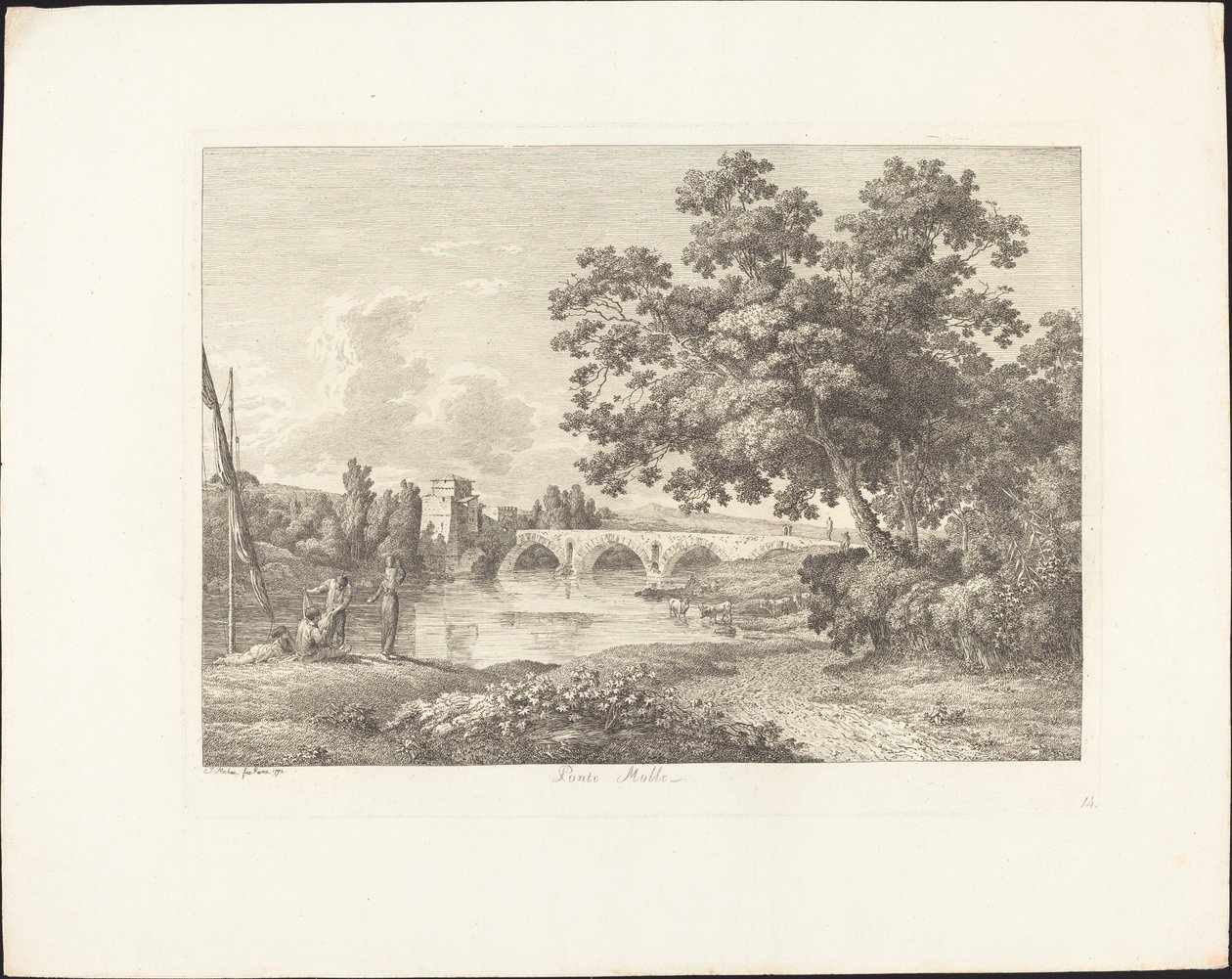 Ponte Molle - Jacob Wilhelm Mechau
