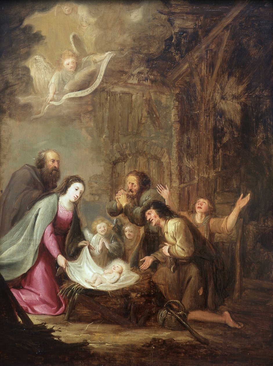Nativité - Jacob Willemsz de Wet or Wett