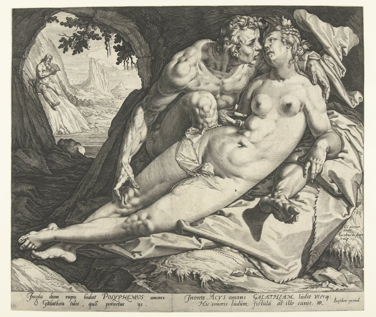 Acis et Galatée - Jacob de Gheyn (II)