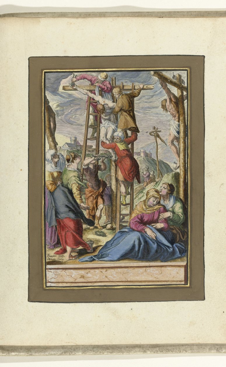 Descente de croix (Passie van Christus) - Jacob de Gheyn (II)