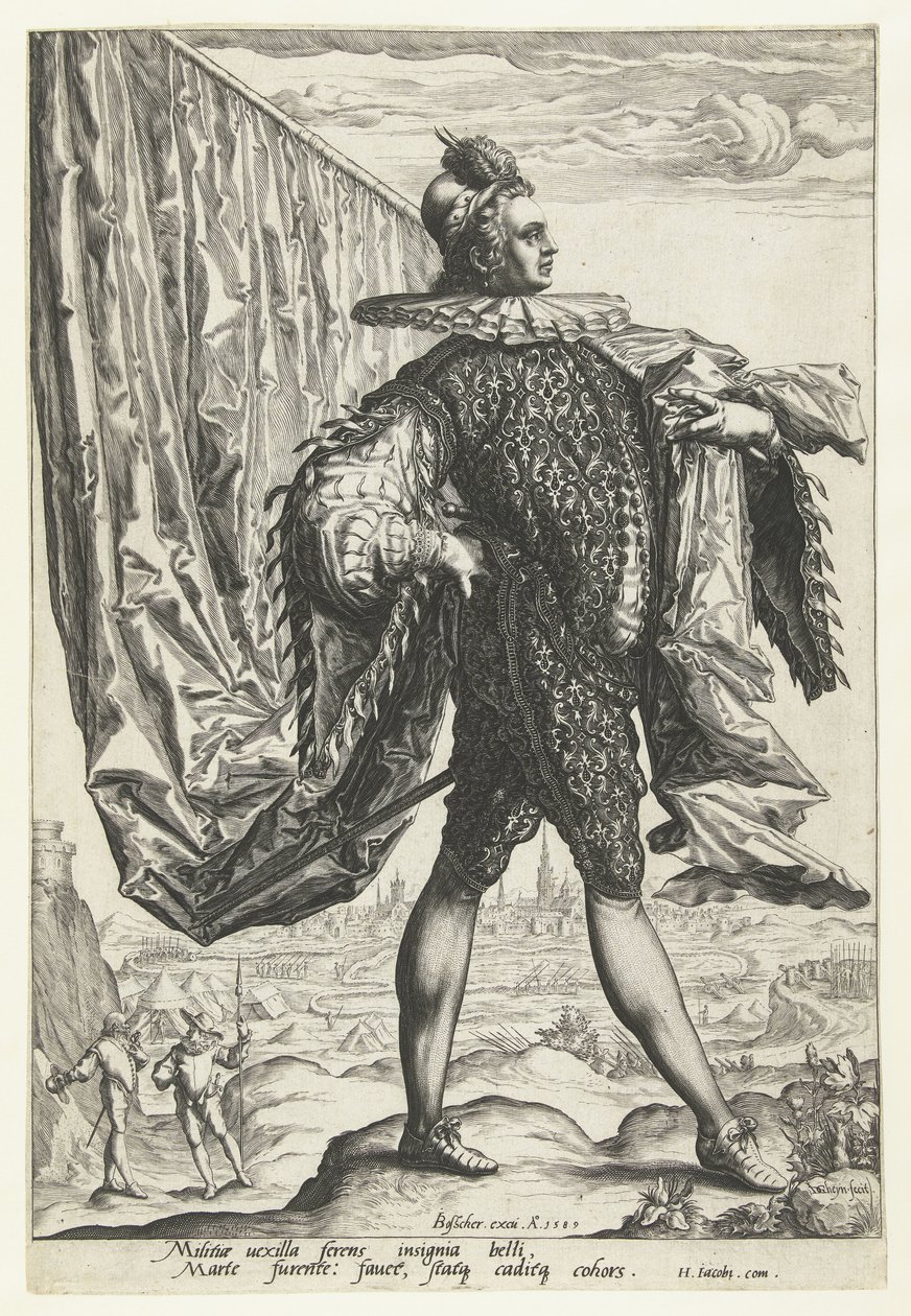 Officiers en pourpoints à la mode - Jacob de Gheyn (II)