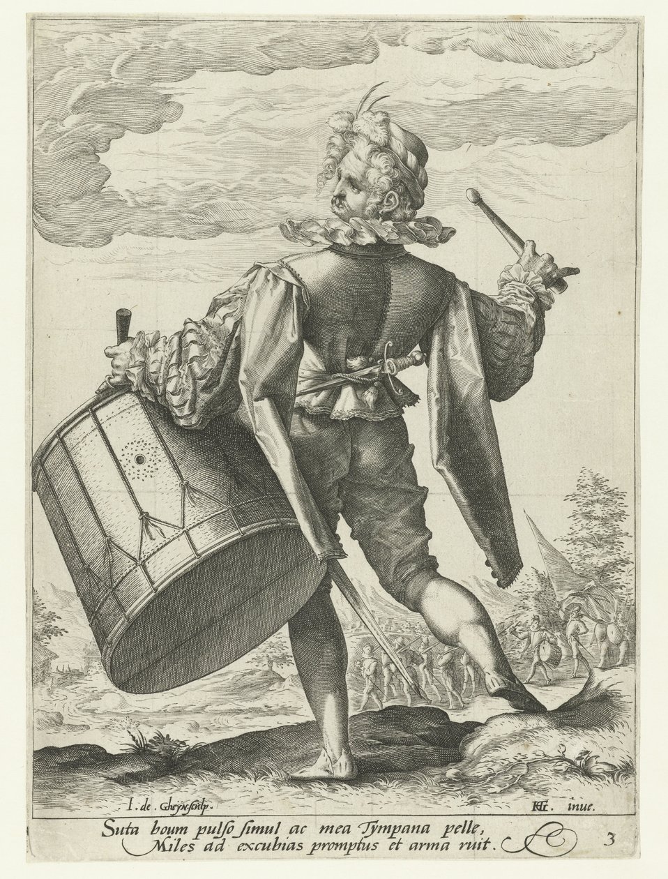 Tambour - Jacob de Gheyn (II)