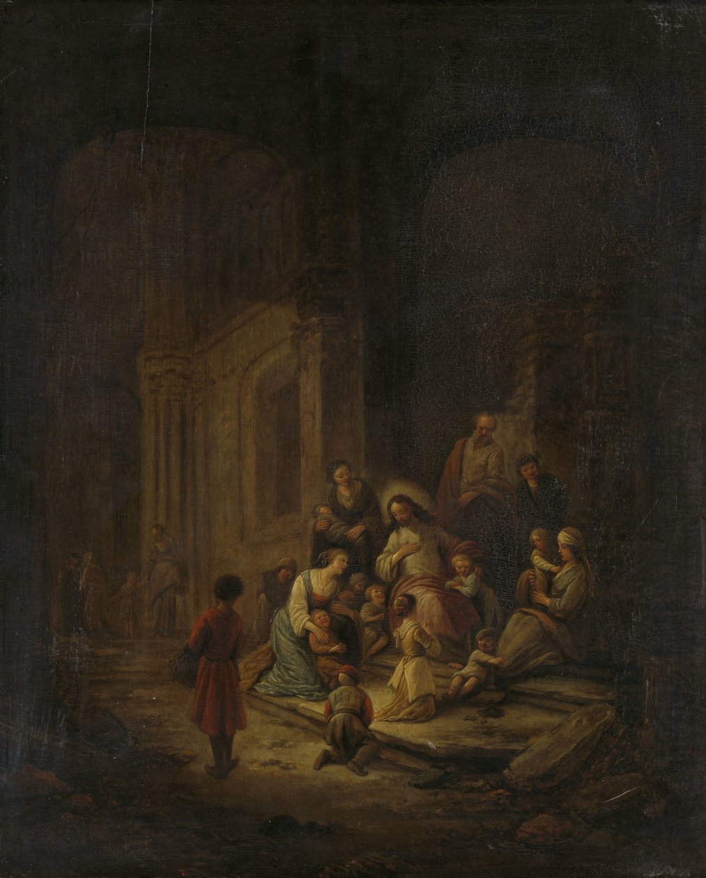 Christ bénissant les petits enfants - Jacob de Wet (I)