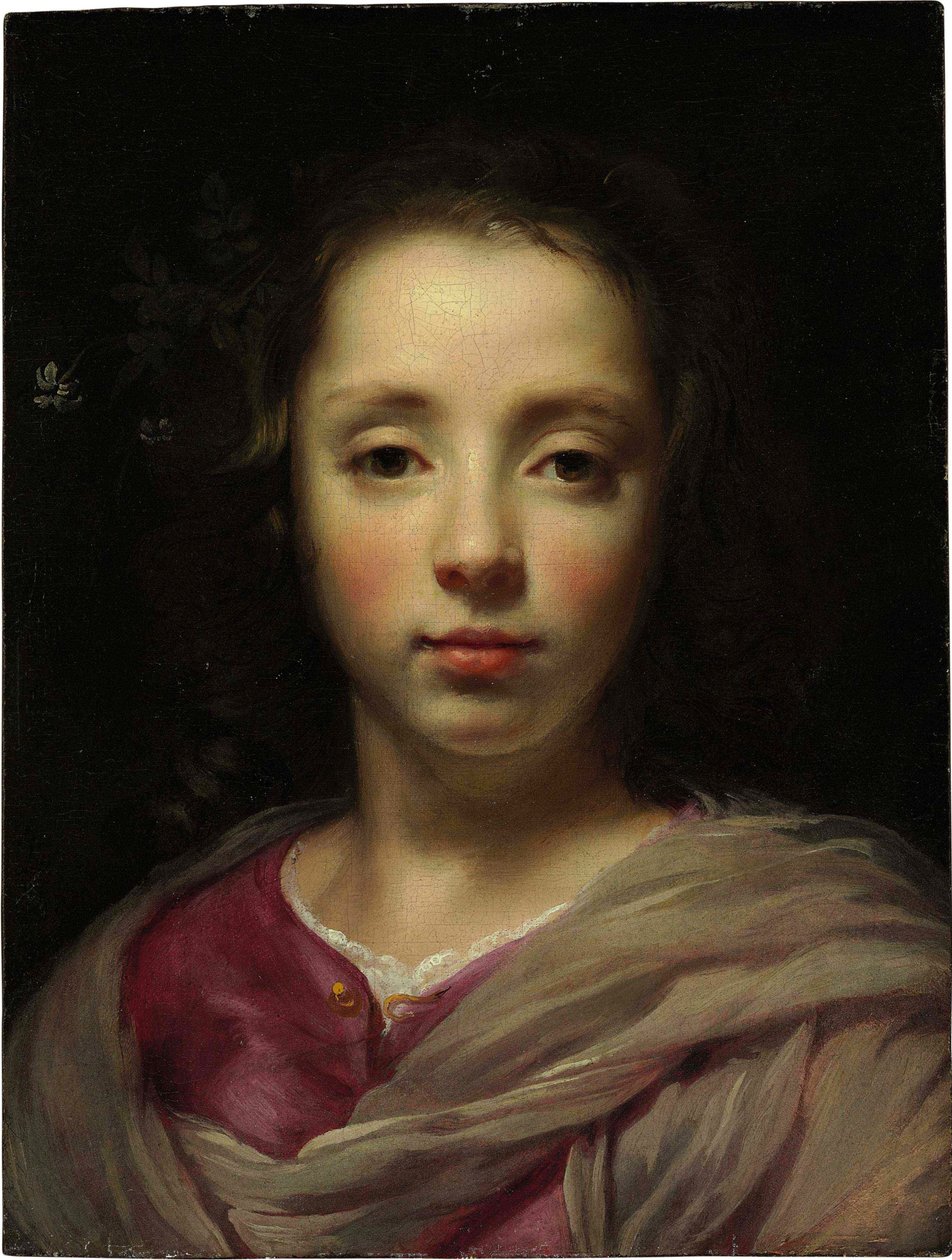 Tête de jeune fille - Jacob van Oost