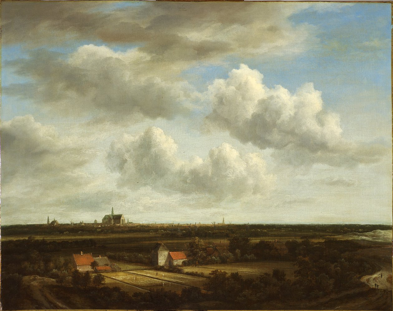 Vue des champs de blanchiment près de Haarlem - Jacob van Ruisdael