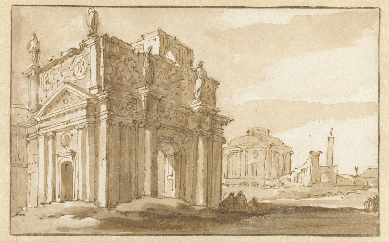 Ruines romaines - Jacob van der Ulft