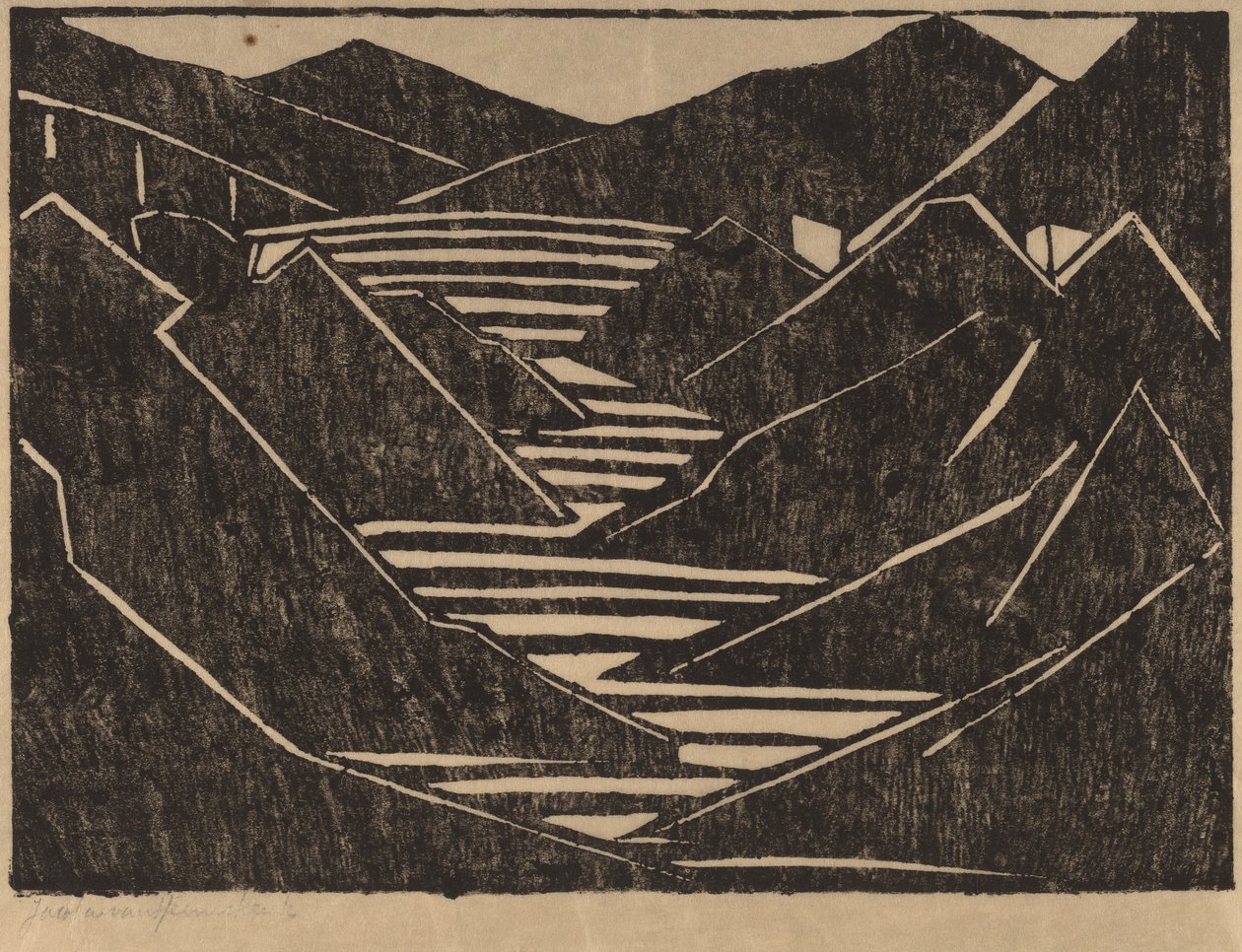 Fjord - Jacoba van Heemskerck van Beest