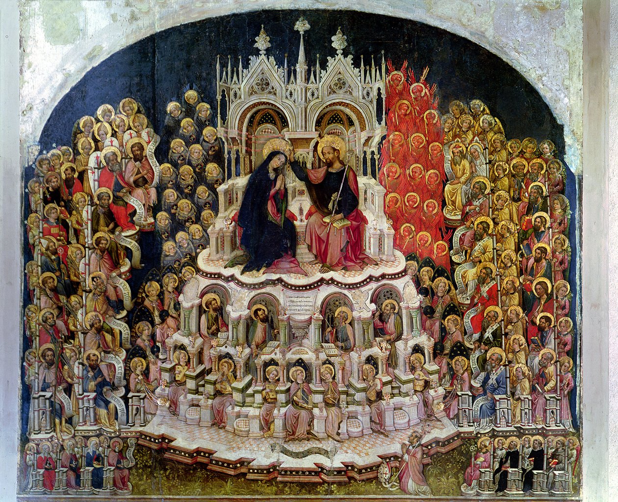 Le Couronnement de la Vierge au Paradis, 1438 - Jacobello del Fiore