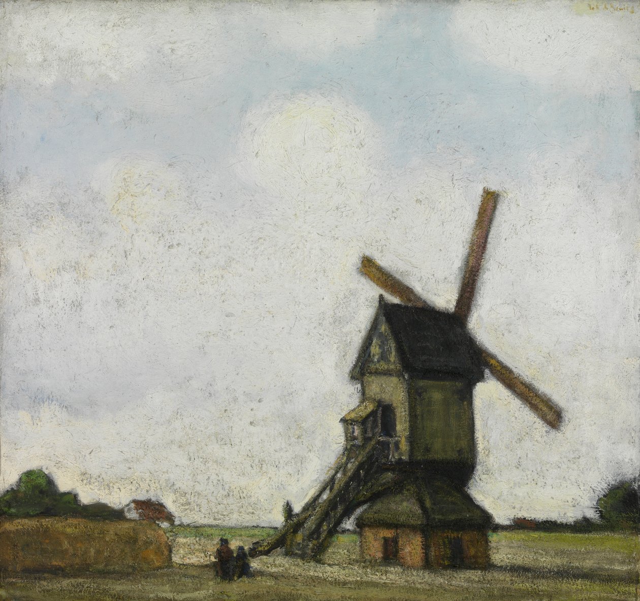 Moulin à vent dans la Campine - Jacobs Smits