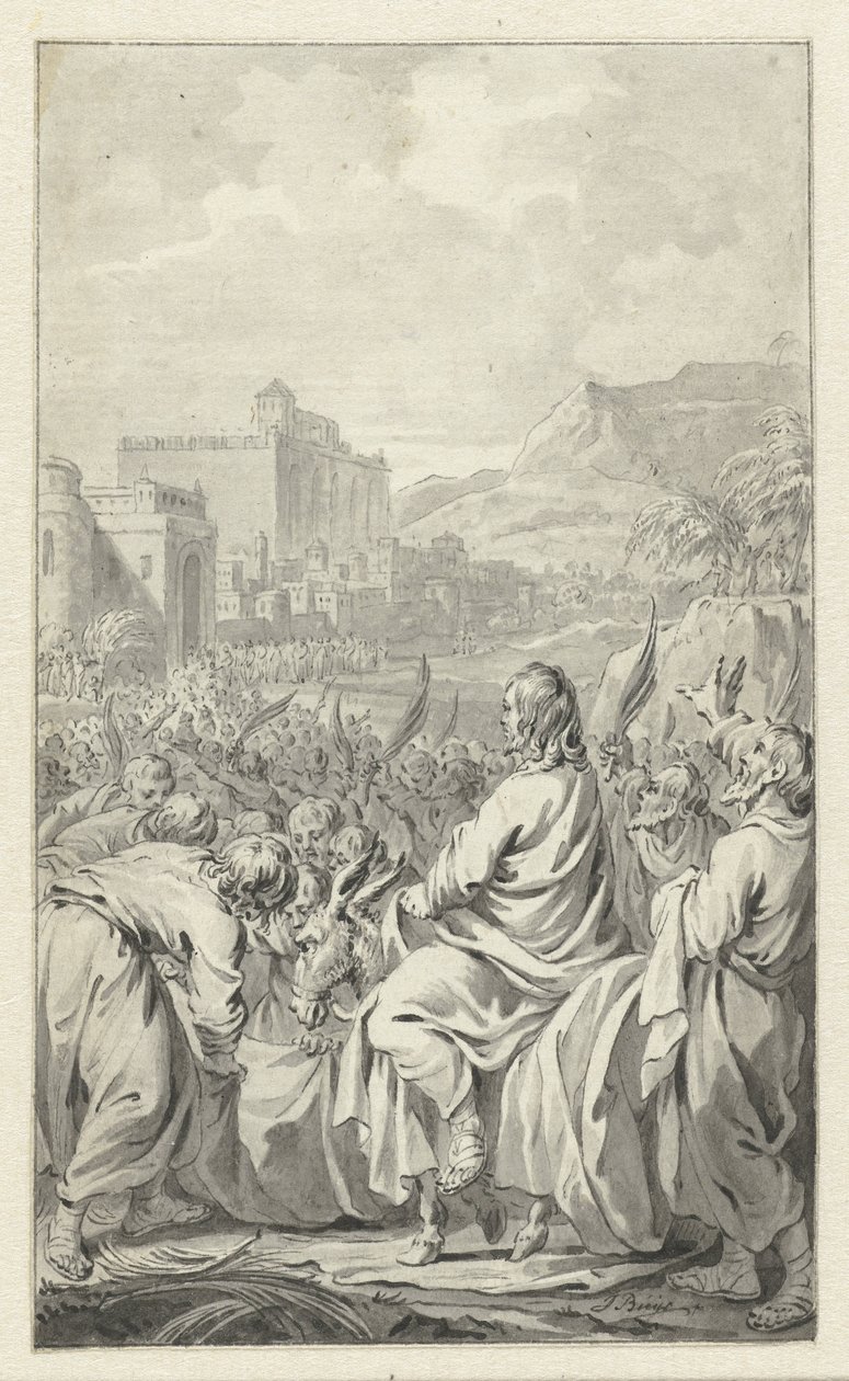 Entrée à Jérusalem - Jacobus Buys