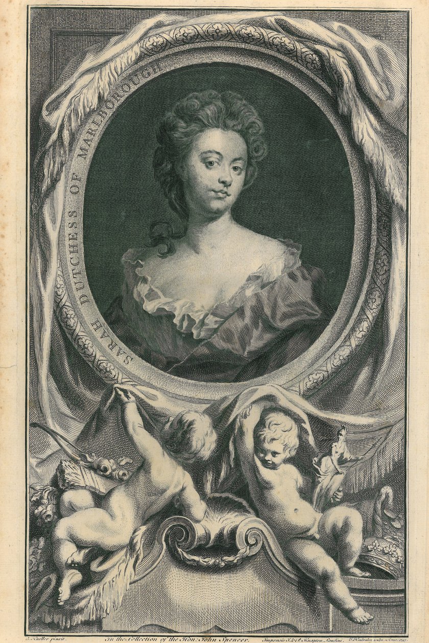 Duchesse de Marlborough - Jacobus Houbracken