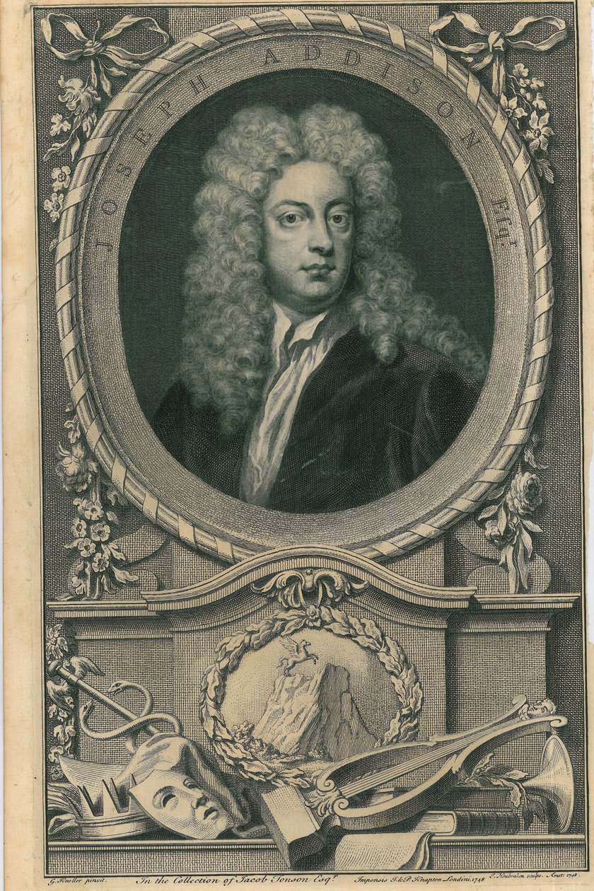 Joseph Addison - Jacobus Houbracken