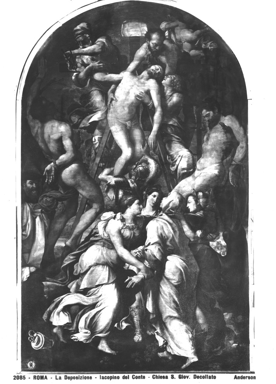 La Déposition - Jacopino del Conte