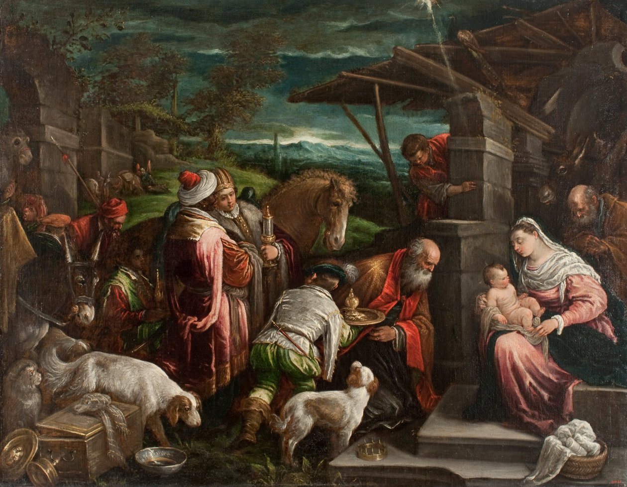 Adoration des mages - Jacopo Bassano