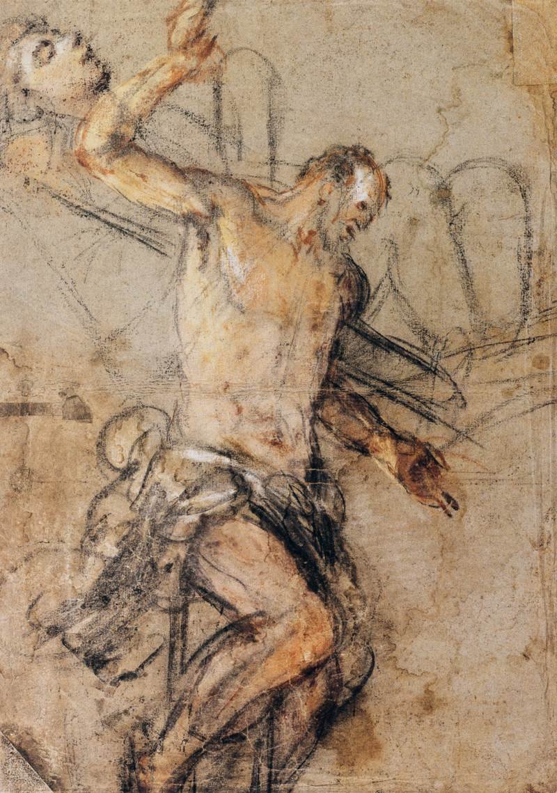 Le Bon Larron sur la croix - Jacopo Bassano