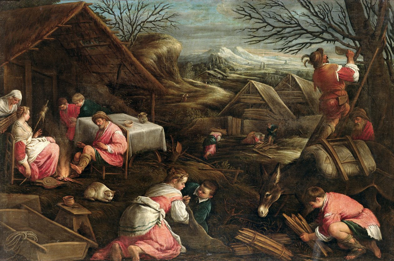 Hiver - Jacopo Bassano