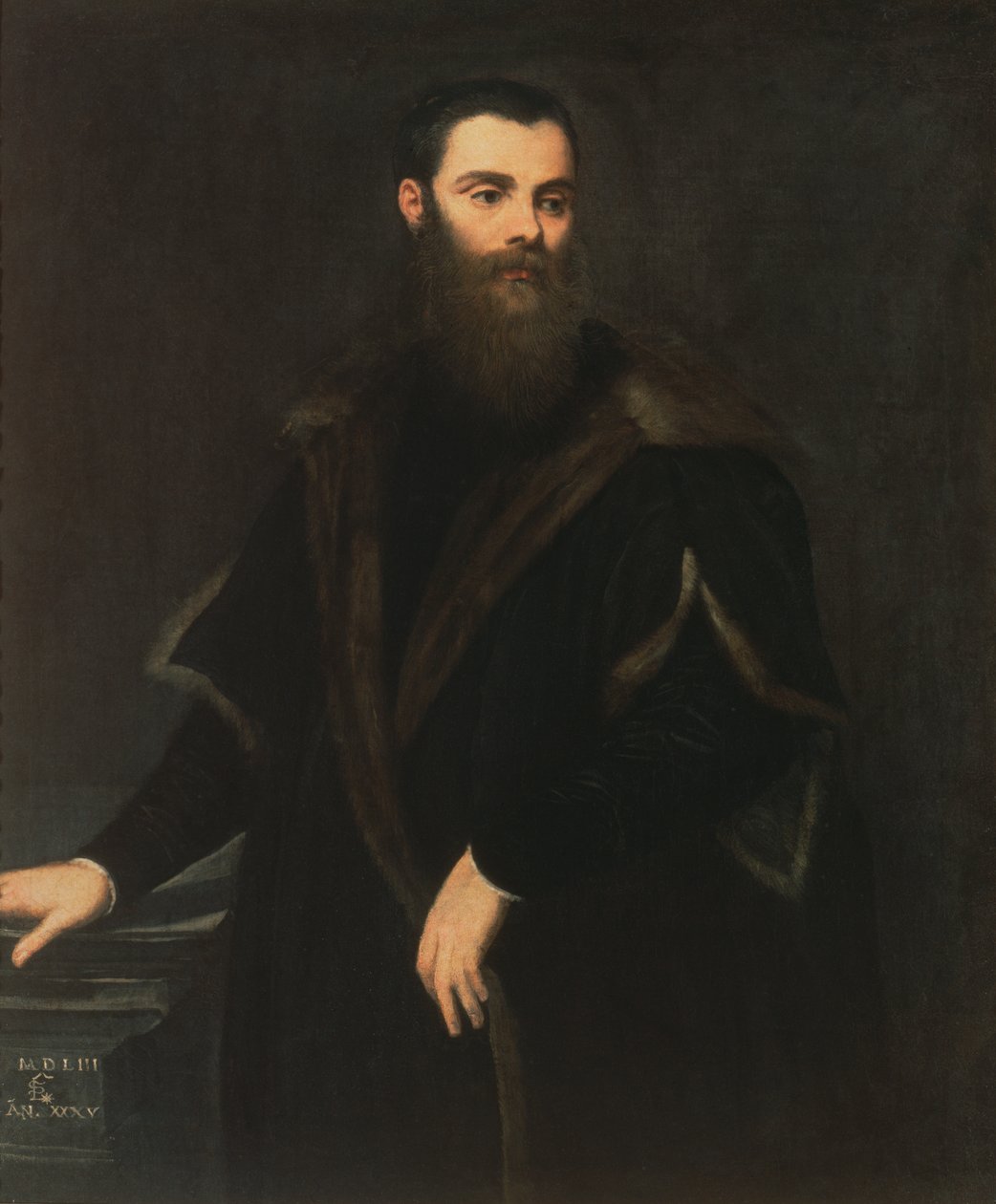 Lorenzo Soranzo (1519-75), âgé de 35 ans, 1553 - Jacopo Robusti Tintoretto