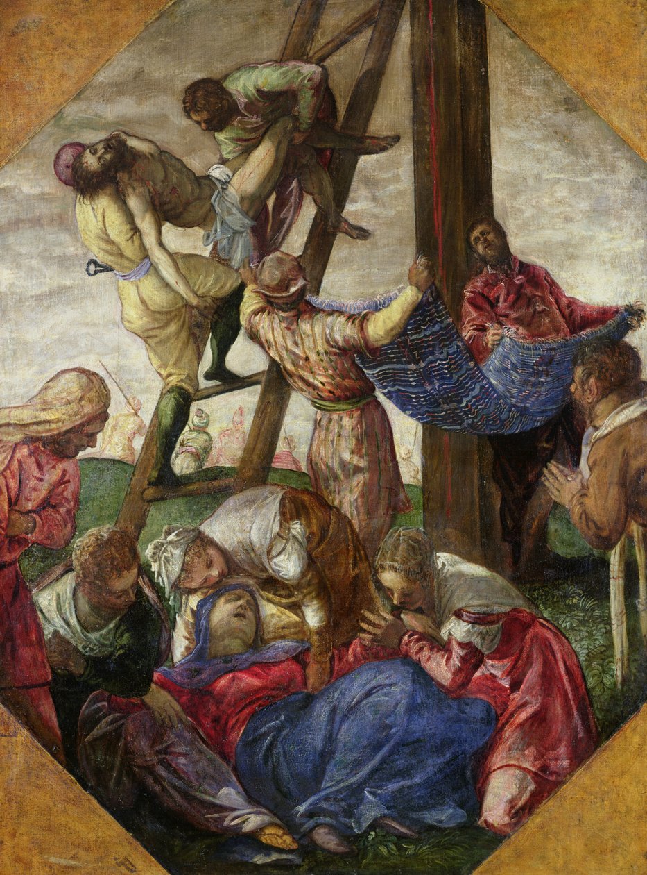La Descente de Croix - Jacopo Robusti Tintoretto