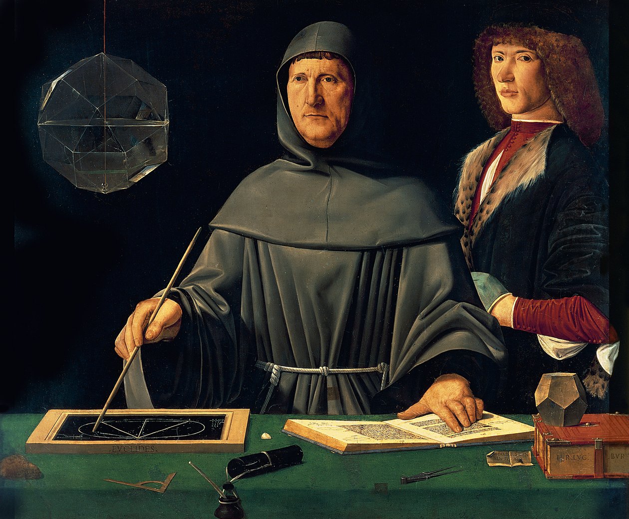 Portrait de Luca Pacioli - Jacopo de Barbari