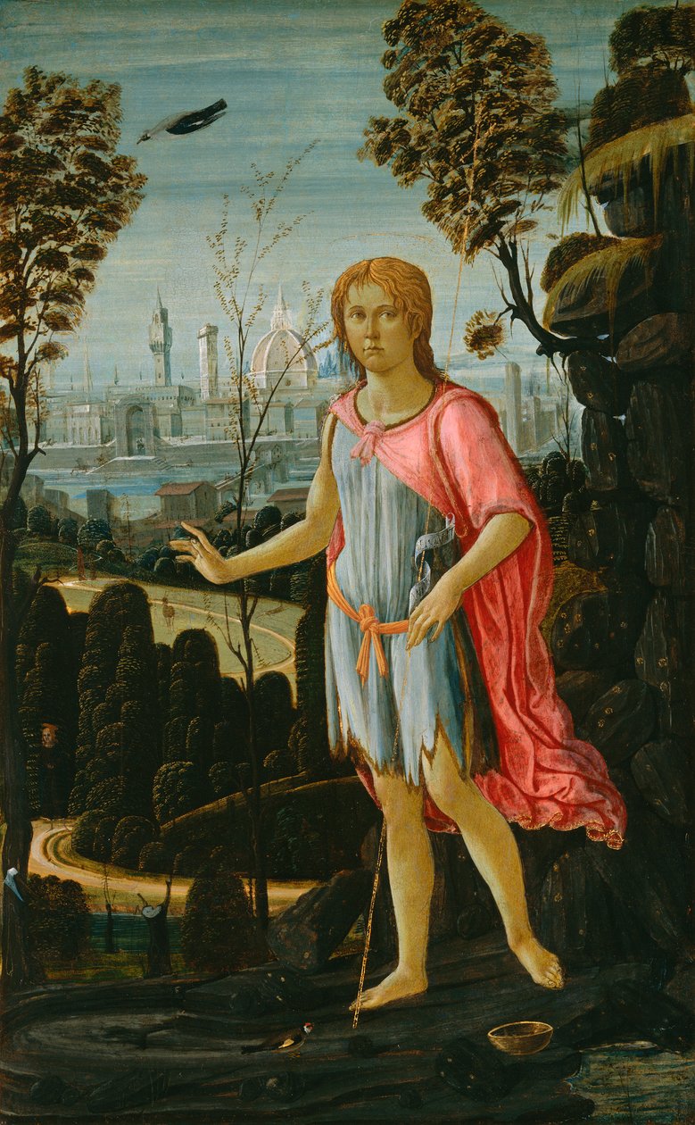 Saint Jean-Baptiste, c.1480 - Jacopo del Sellaio
