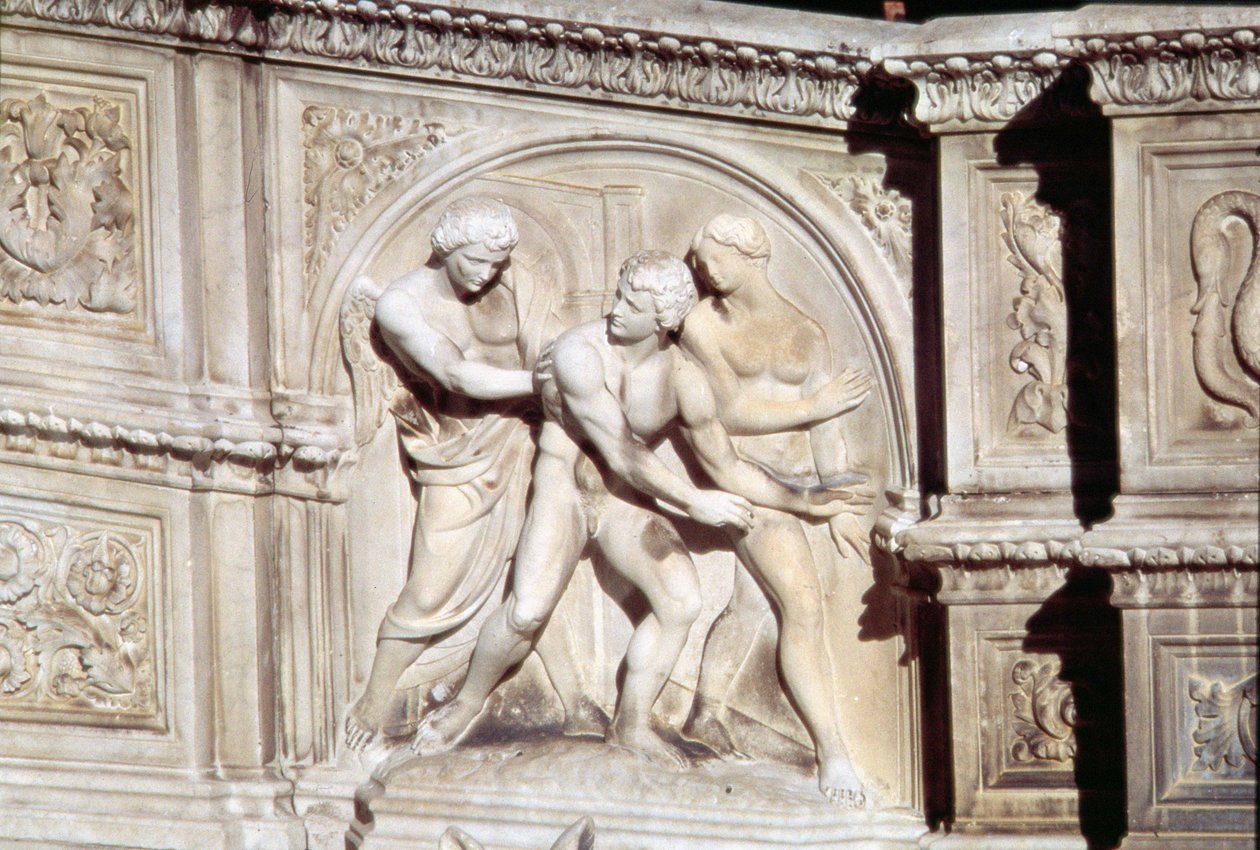Fonte Gaia (détail) - Jacopo della Quercia