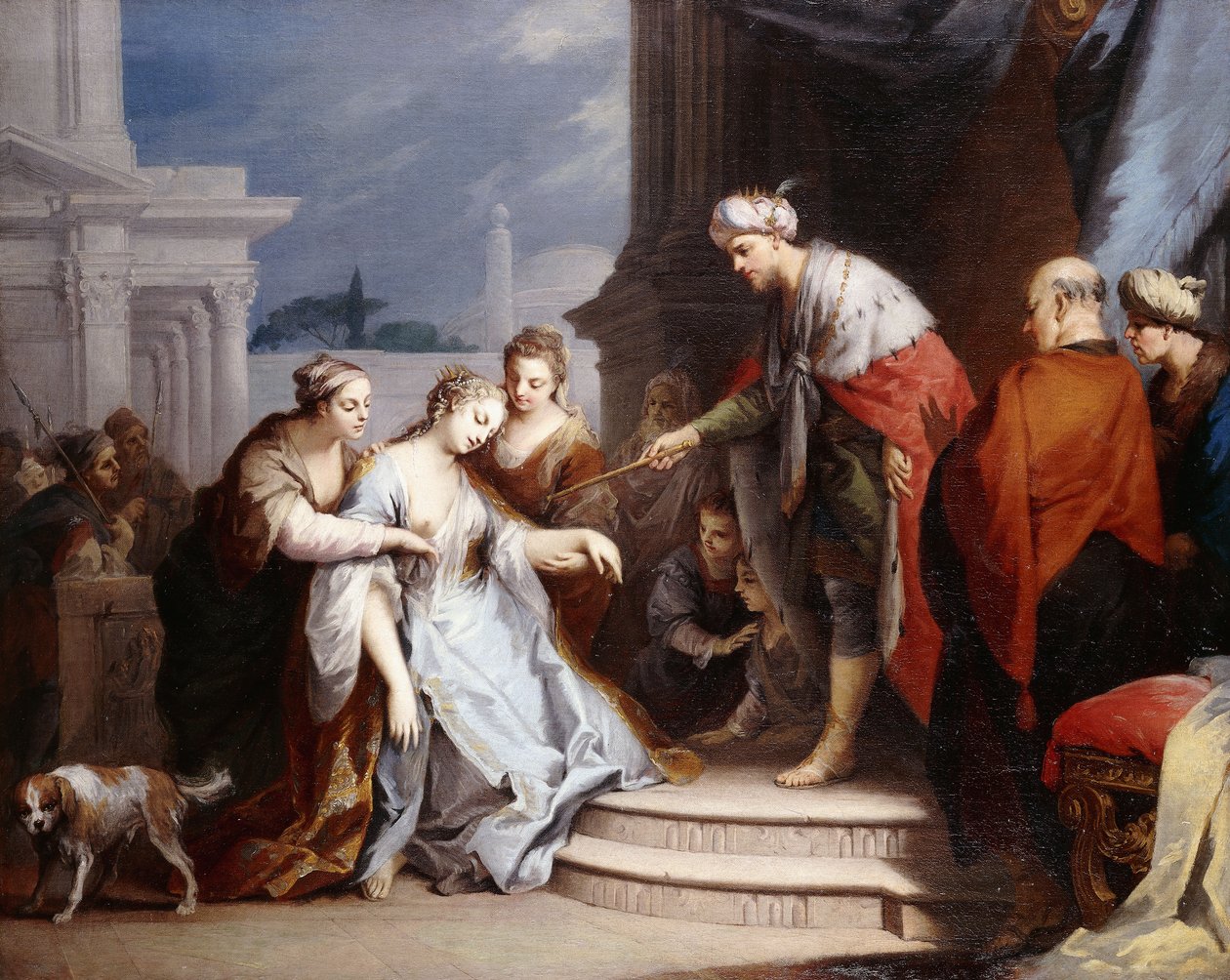 Esther devant Assuérus - Jacopo Amigoni