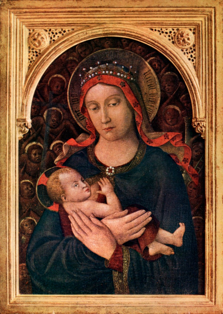 Madone et Enfant, 15e siècle - Jacopo Bellini