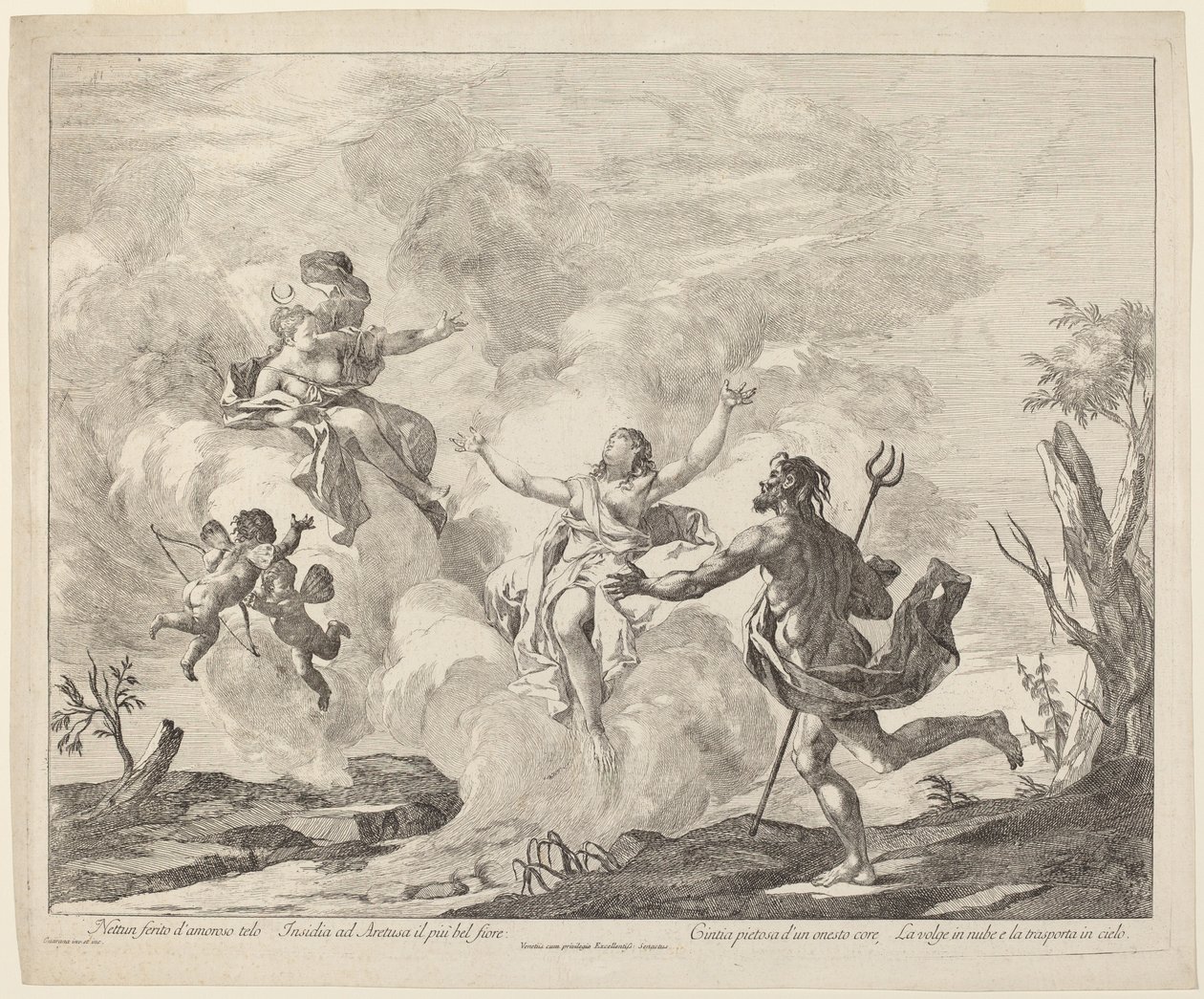 Alphée et Aréthuse - Jacopo Guarana
