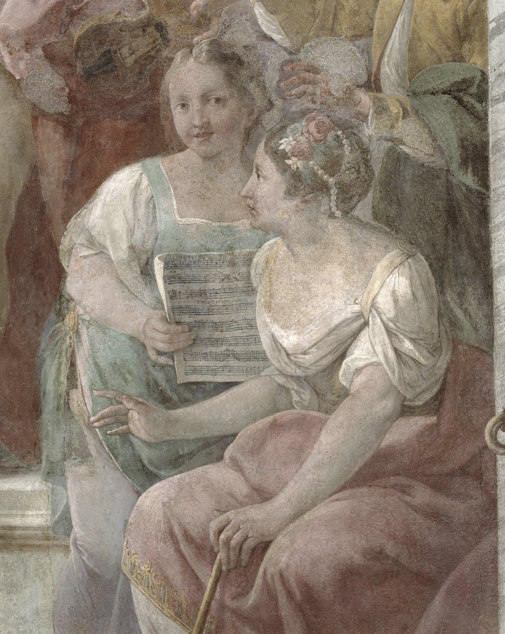 Salle de musique (détail) - Jacopo Guarana