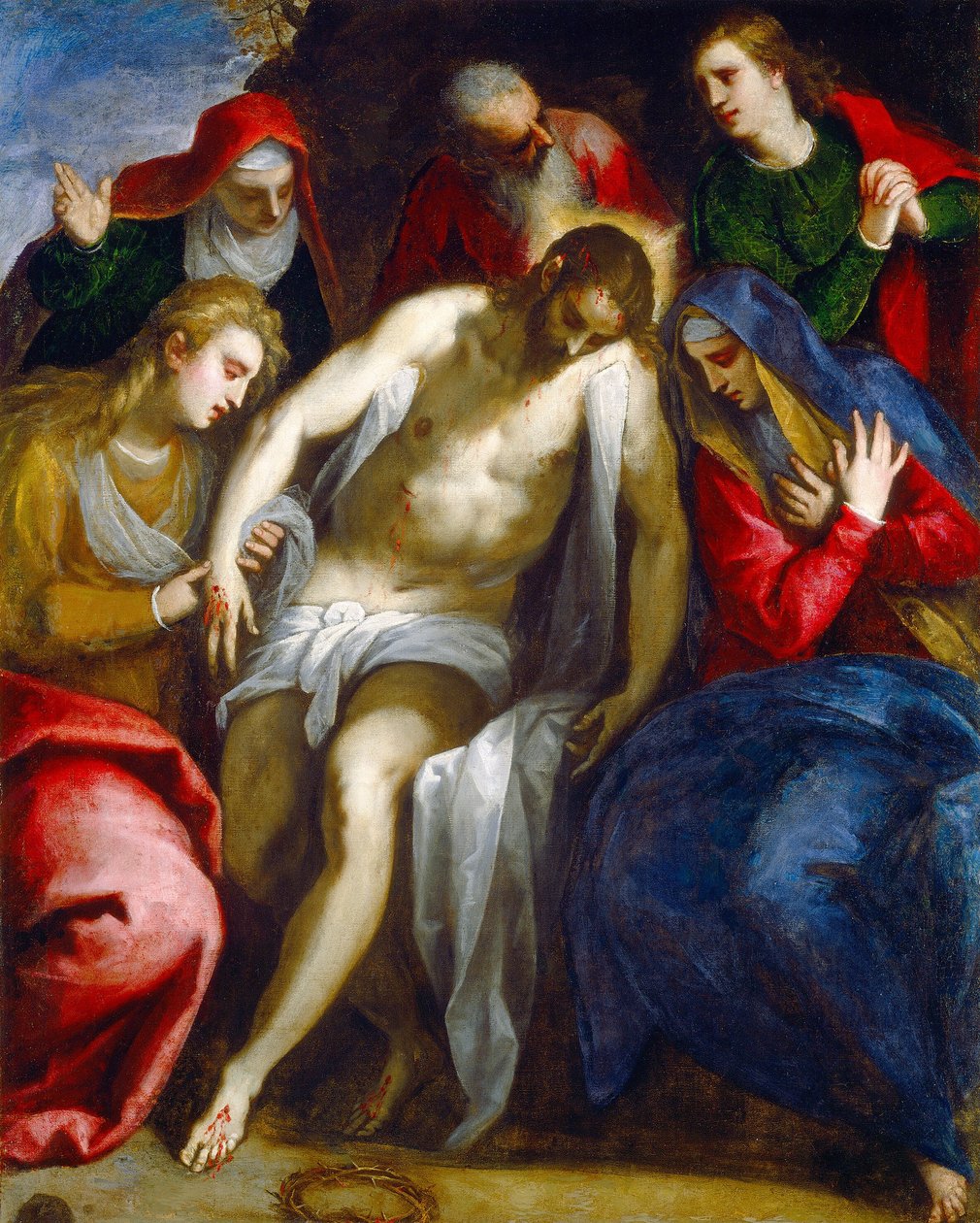 Lamentation - Jacopo Palma il Giovane